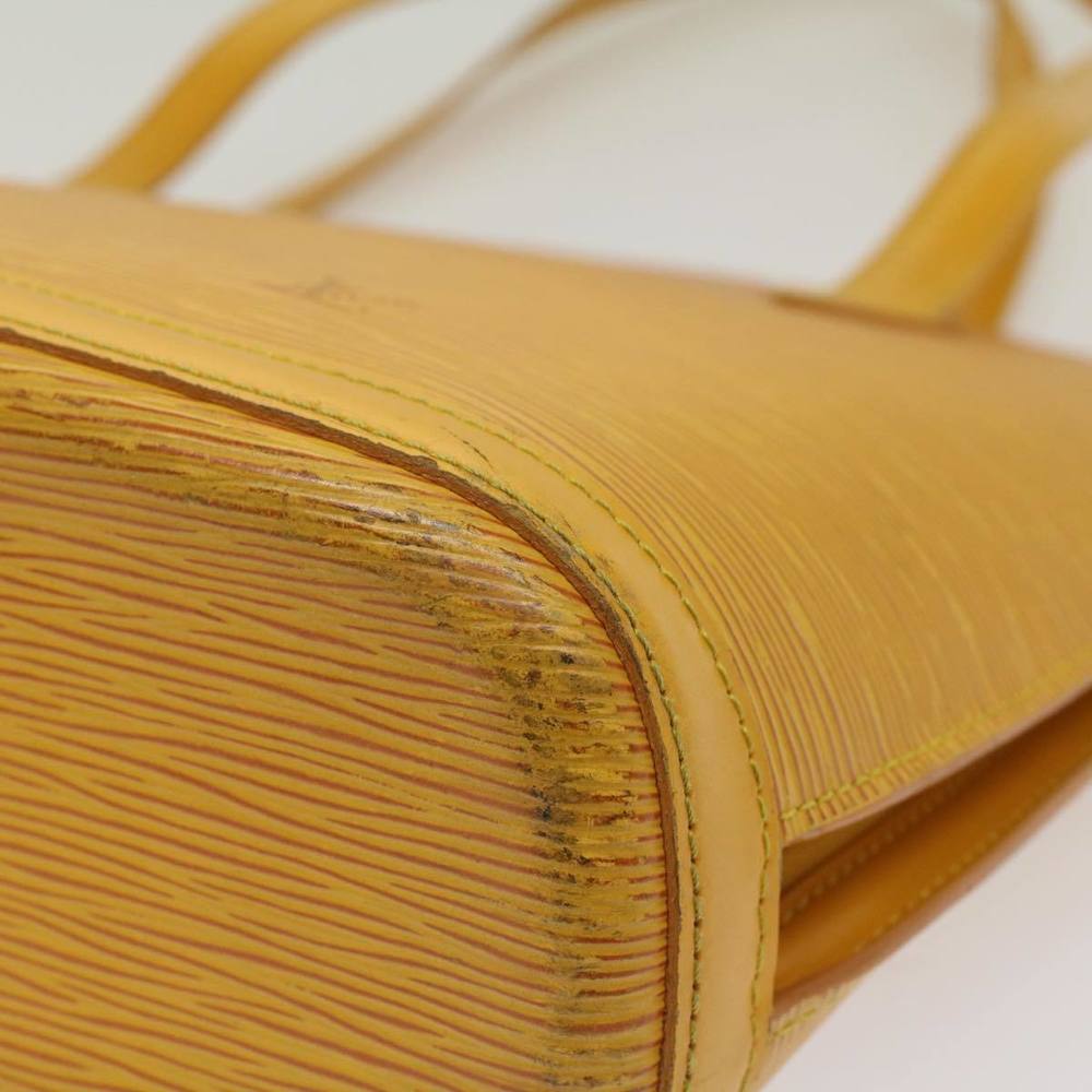 LOUIS VUITTON Epi Lussac Shoulder Bag Yellow M52289 LV Auth bs7593 - Picture 9 of 16
